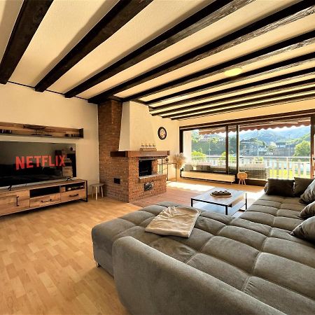 Traumaussicht Kamin Balkon Burgblick 65 Zoll Tv Netflix Sky Joyn Lindenplatz Apartment Bullay Ngoại thất bức ảnh